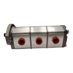 HYDRAULIC GEAR PUMP BOBCAT 325 328 331 334 6668699 6668698 242 MM TRIPLE